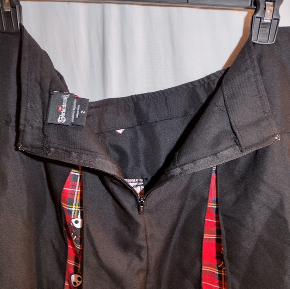 Skelanimals Plaid Pleated Skirt Size 2x fr Hot Topic - Picture 8 of 13